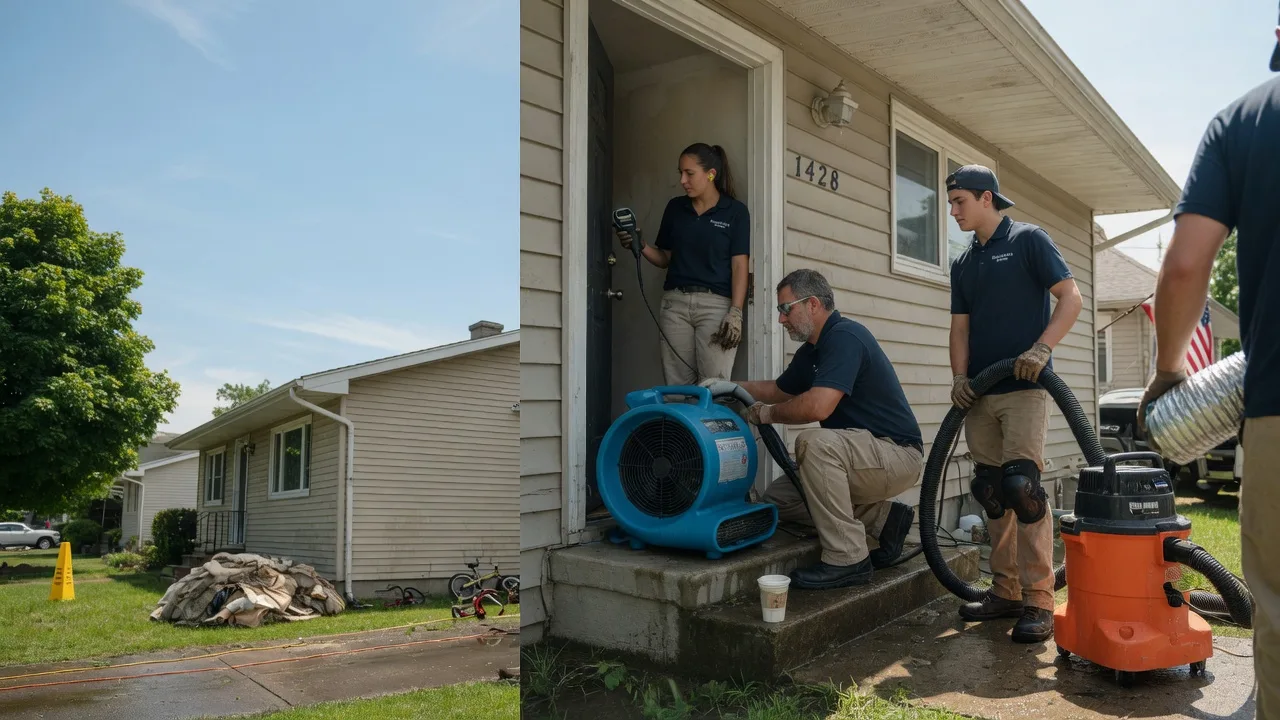 Water Damage Restoration in New Salem, ND near me